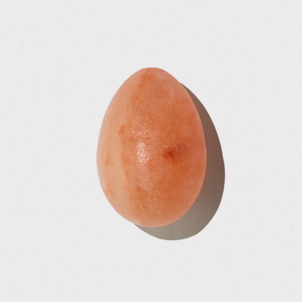 Himalayan Egg Shape Massage Stone with Bag NWOT